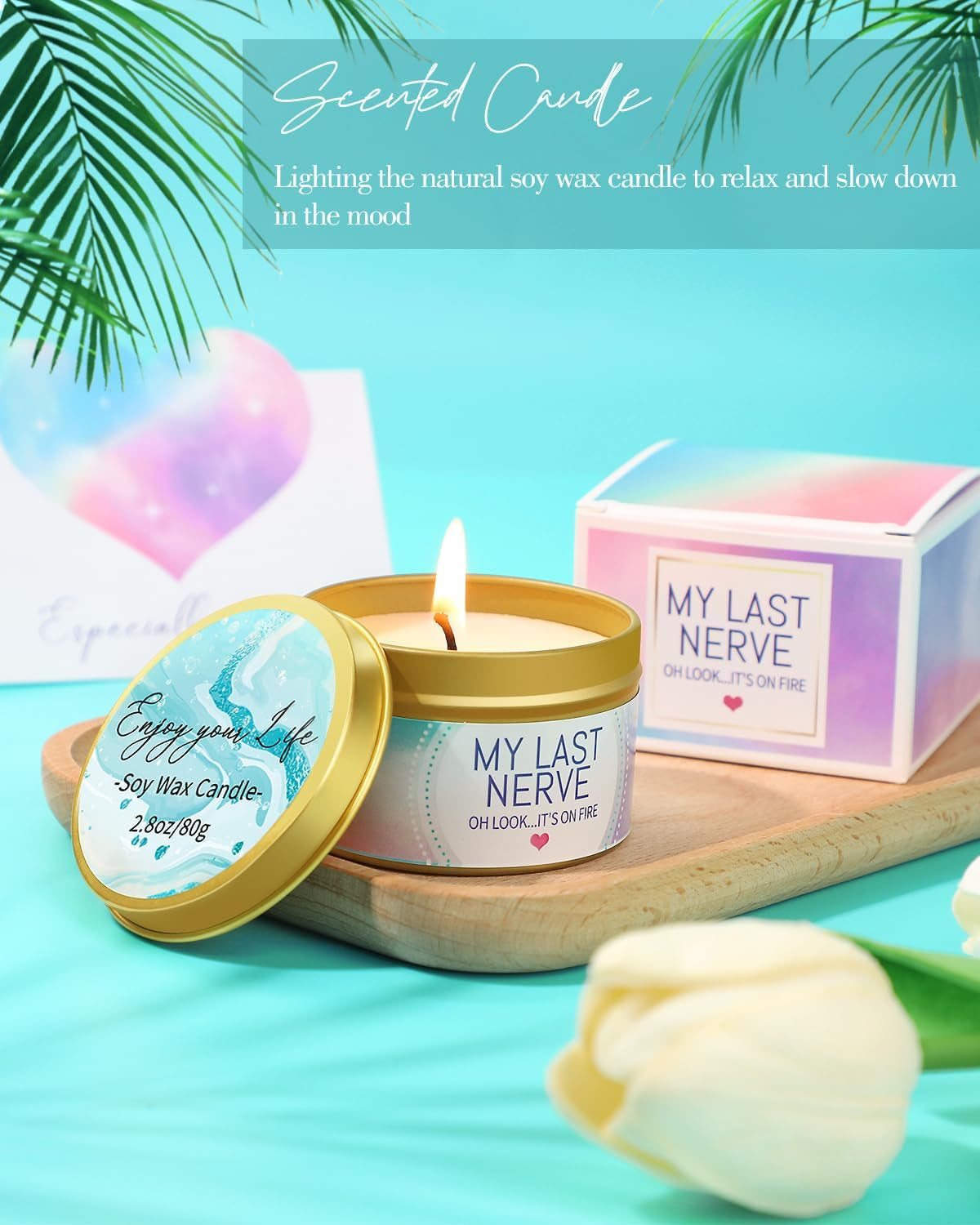 Birthday Gifts for Women, Birthday Gifts Baskets for Women, Mother'S Day Relaxing Spa Gift Baskets Self Care Package, Birthday Gift Box Ideas for Her Mom Wife Sister Female Friends Coworker Employee