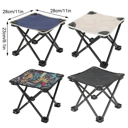 Portable Folding Camping Stool with Carry Bag