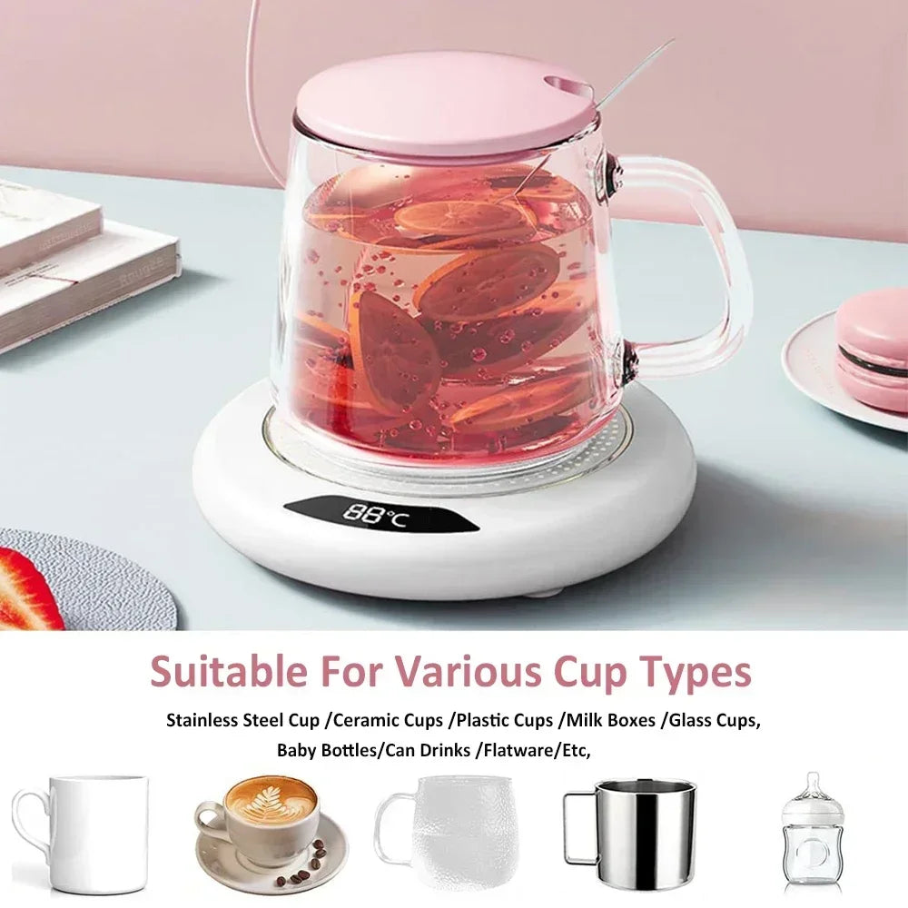 Electric Mug Warmer with 3 Heat Settings