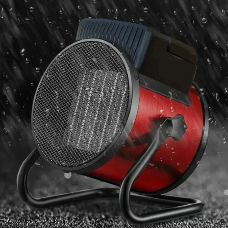 Portable Ceramic Fan Heater with Adjustable Thermostat – EU Plug
