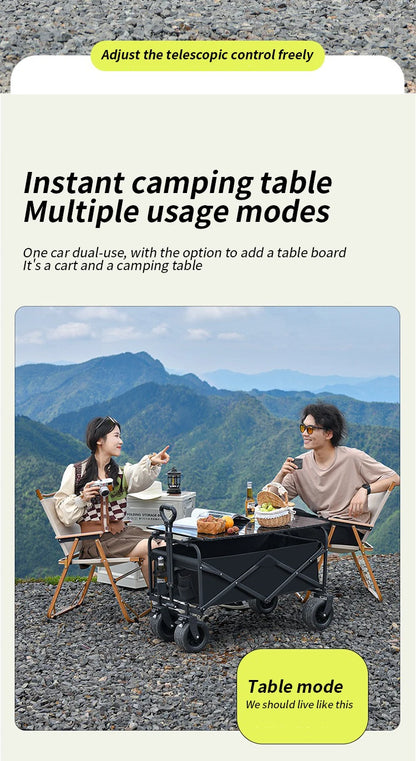 Folding Camping Trolley Cart