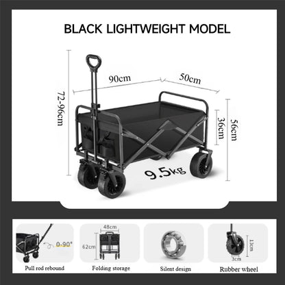 Folding Camping Trolley Cart