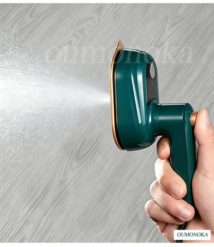 Portable Handheld Garment Steamer & Travel Iron — Foldable, Fast Heat-Up, 60 Min Runtime
