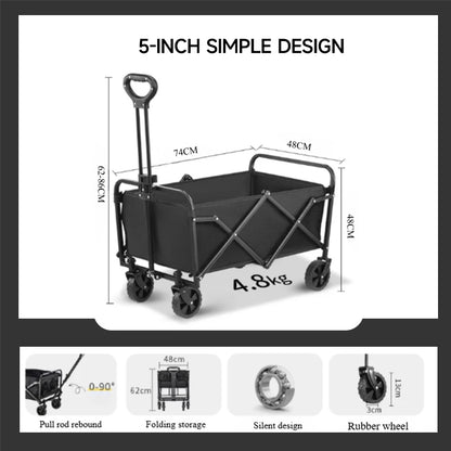 Folding Camping Trolley Cart