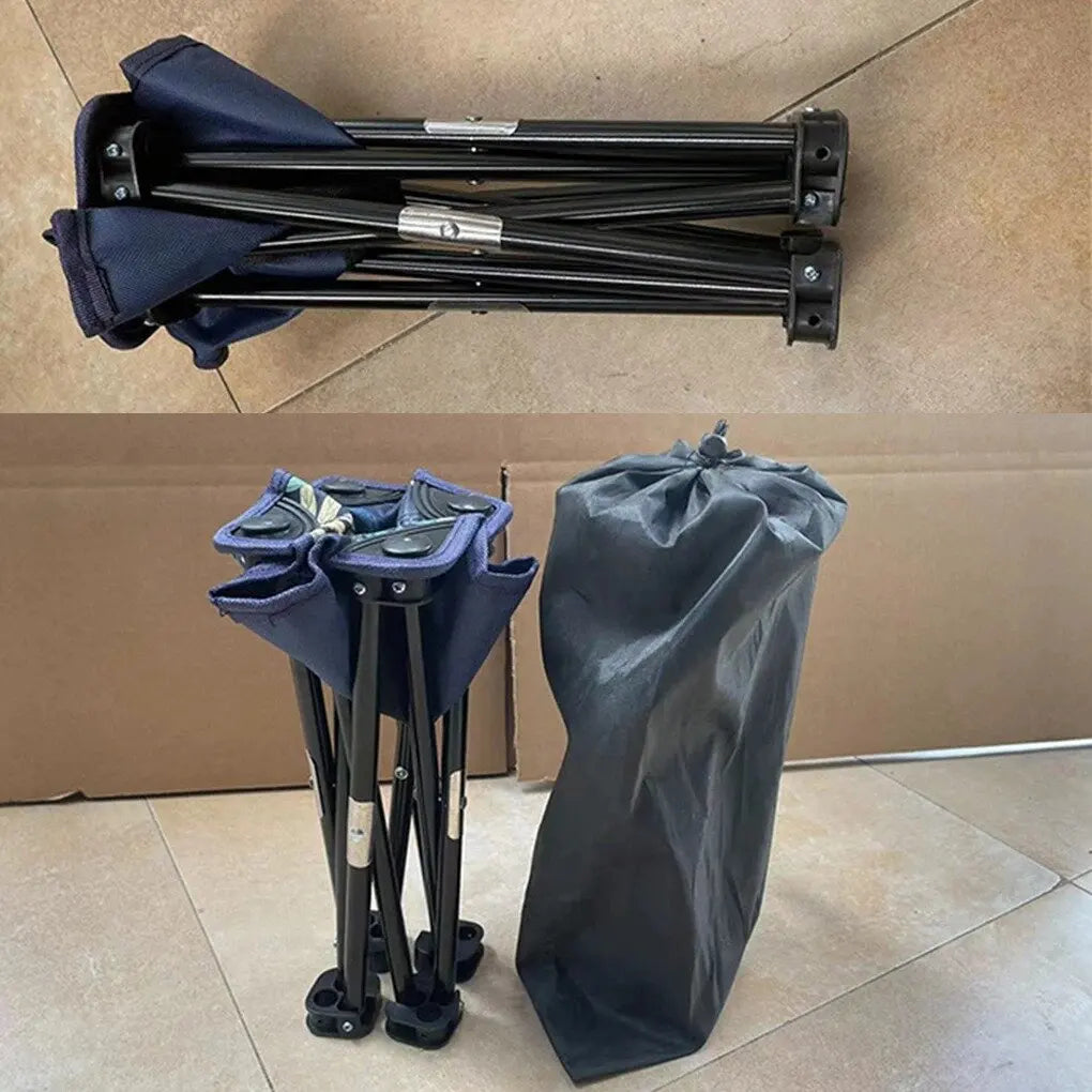 Portable Folding Camping Stool with Carry Bag