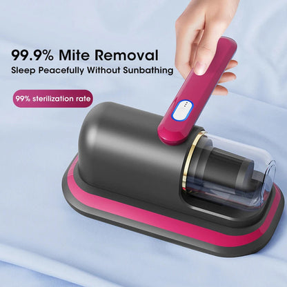 Handheld Mattress Vacuum Mite Remover Cordless Cleaner for Home 10kPa
