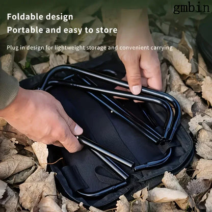 Portable Folding Camping Stool with Carry Bag