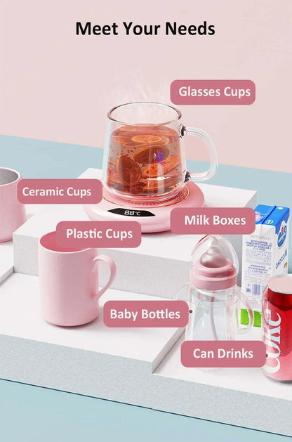 Electric Mug Warmer with 3 Heat Settings
