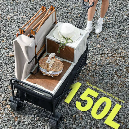 Folding Camping Trolley Cart
