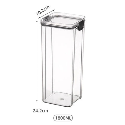Airtight Food Storage Jar – 460ml to 1800ml