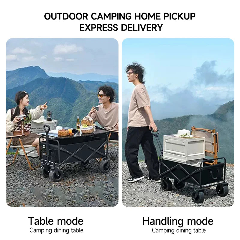 Folding Camping Trolley Cart