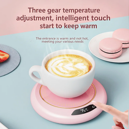 Electric Mug Warmer with 3 Heat Settings