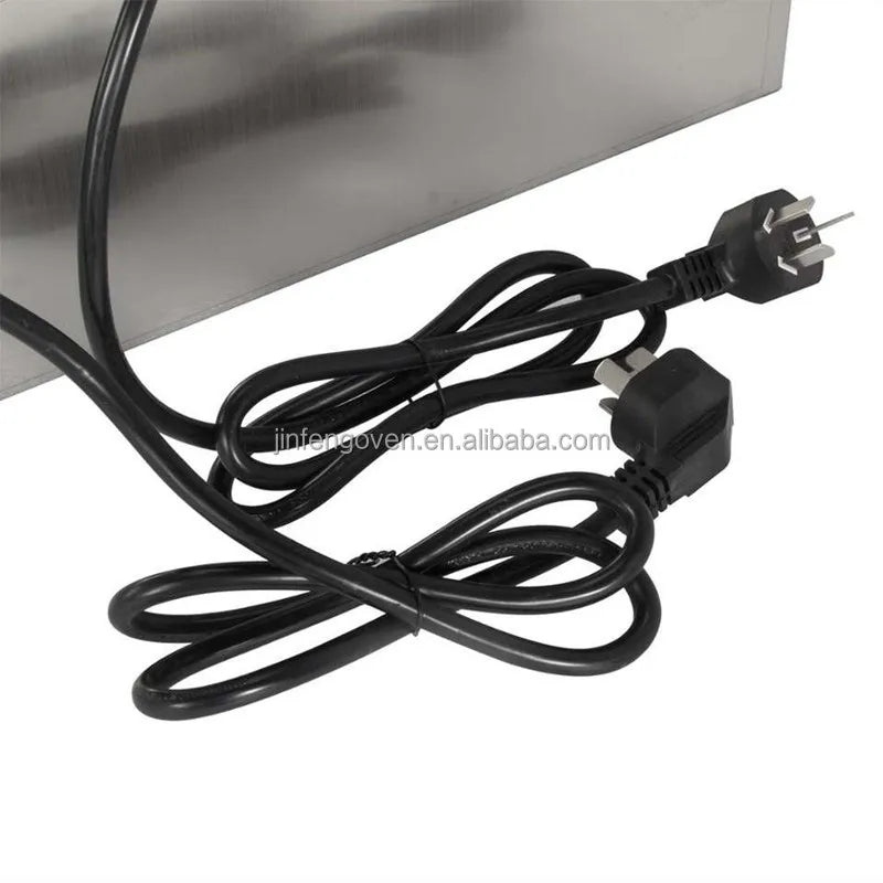 6L Commercial Electric Deep Fryer — Stainless Steel, 2500W