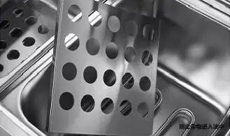 6L Commercial Electric Deep Fryer — Stainless Steel, 2500W