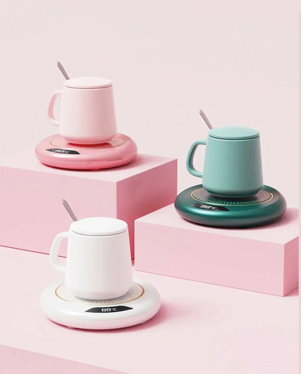 Electric Mug Warmer with 3 Heat Settings