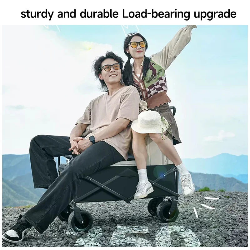 Folding Camping Trolley Cart