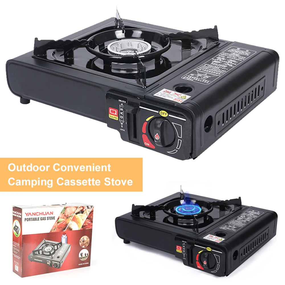 Portable Camping Stove Bundle — Stove, Windshield & Windscreen Ring