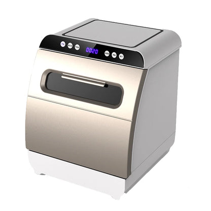 Compact Countertop Dishwasher 1200W — Fully Automatic, No Installation, Disinfection & Drying