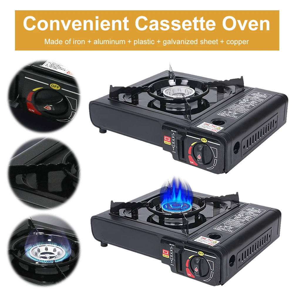 Portable Camping Stove Bundle — Stove, Windshield & Windscreen Ring