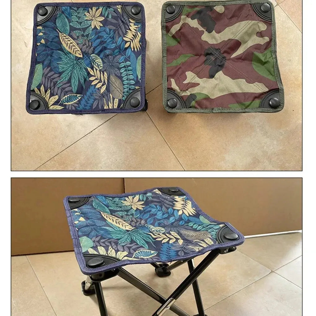Portable Folding Camping Stool with Carry Bag