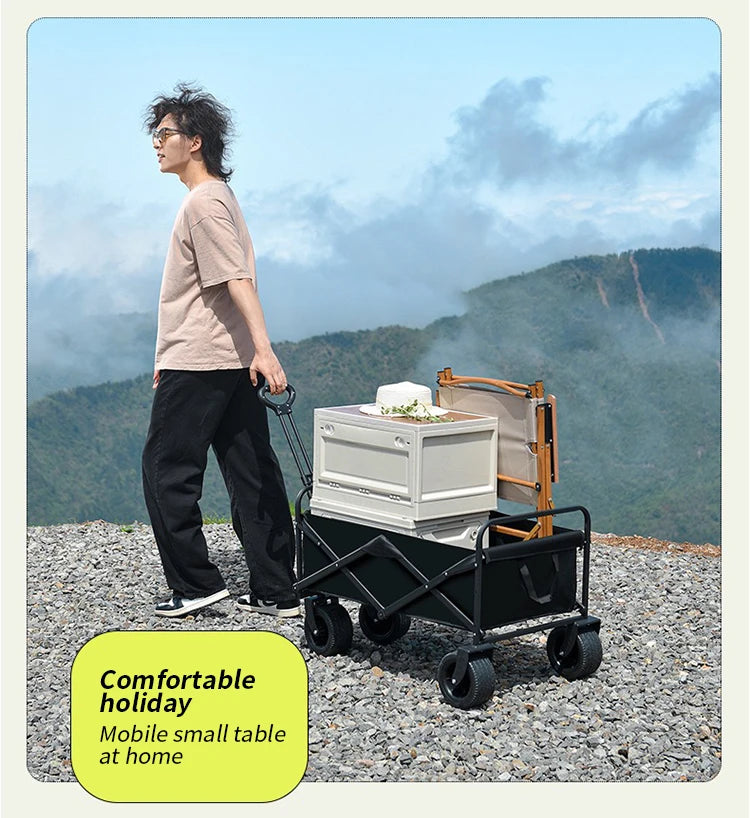 Folding Camping Trolley Cart