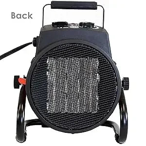 Portable Ceramic Fan Heater with Adjustable Thermostat – EU Plug