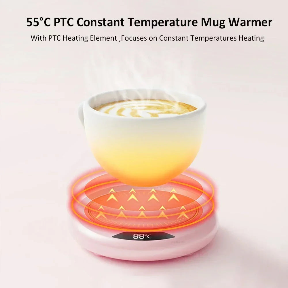 Electric Mug Warmer with 3 Heat Settings