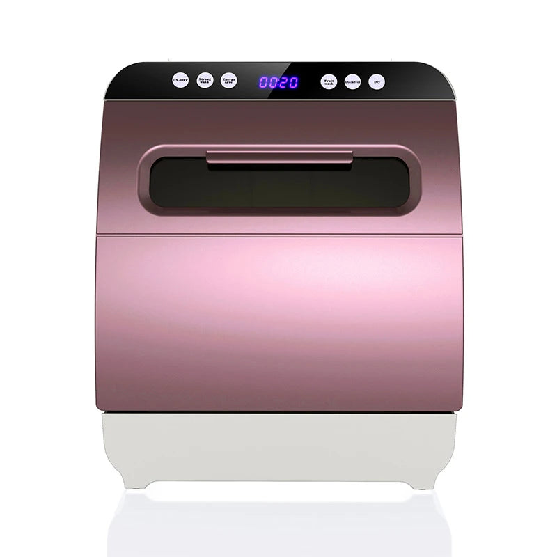 Compact Countertop Dishwasher 1200W — Fully Automatic, No Installation, Disinfection & Drying