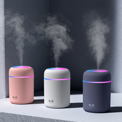 Mini USB Aroma Humidifier & Essential Oil Diffuser with Night Light