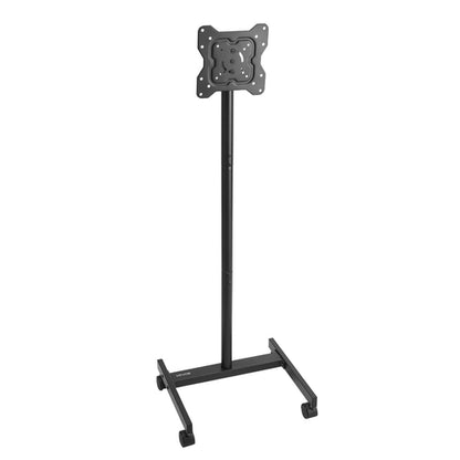 Rolling TV Stand — Mobile TV Cart for 17–55" Screens with Swivel Wheels & Adjustable Height